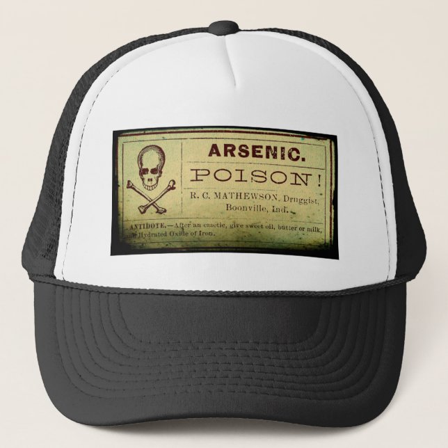 Arsenetikett Truckerkappe (Vorderseite)