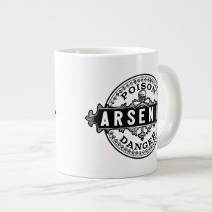 Arsenic Vintage Style Giftlabel Jumbo-Tasse