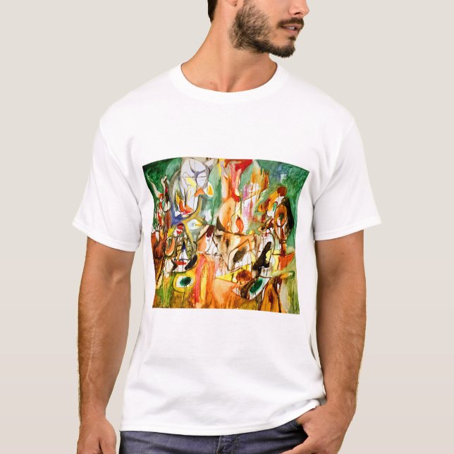 Arshile Gorky Ein Jahr der Milchweh T-Shirt (Vorderseite)