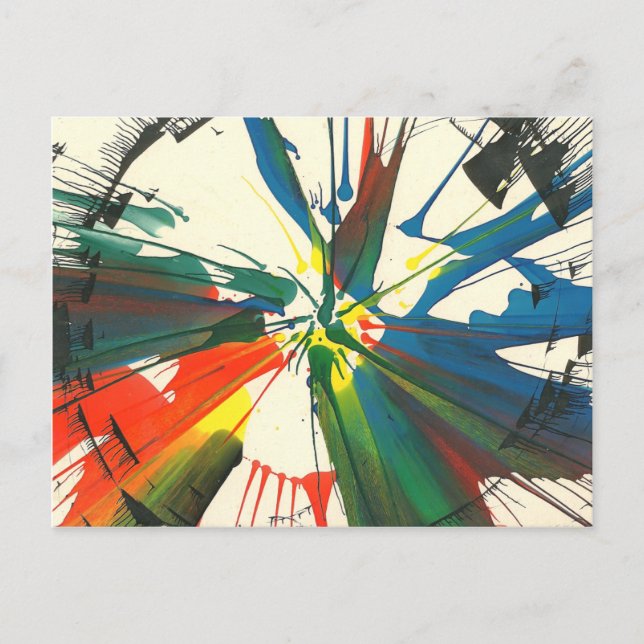 Art. 1974 Mein allererstes Kunstwerk. Postkarte (Vorderseite)