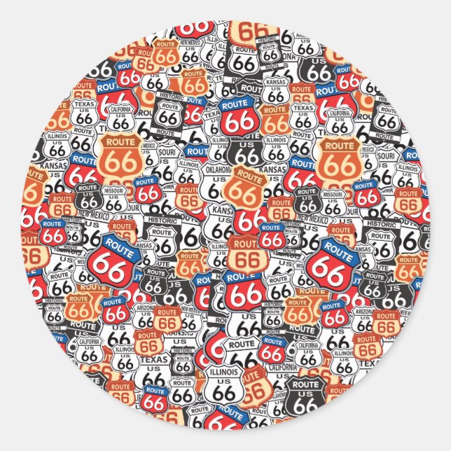 Art. 66 runder aufkleber (Vorderseite)