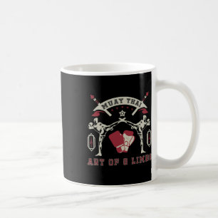 Art 8 Gliedmaßen Muay Thai Kaffeetasse