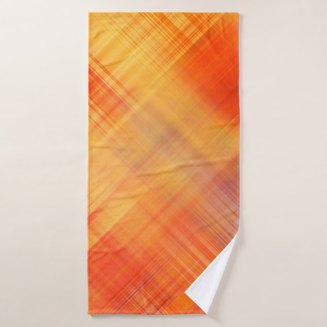 art abstract geometric diagonal lines pattern, blu badehandtuch (Badehandtuch)