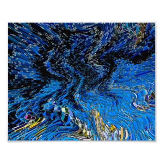 Art Abstrakt 3D Fotodruck