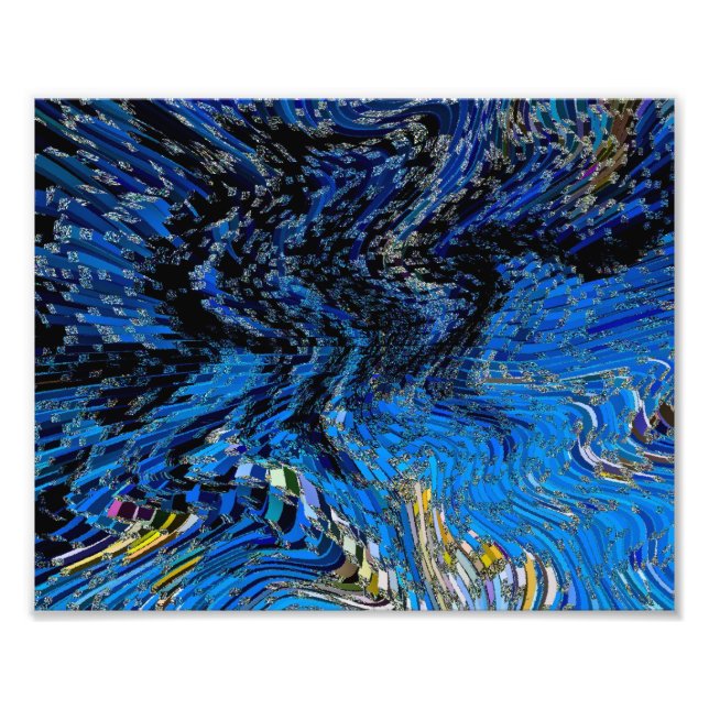 Art Abstrakt 3D Fotodruck (Vorne)