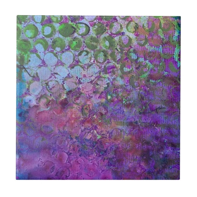Art Abstrakt Fliese (Vorderseite)