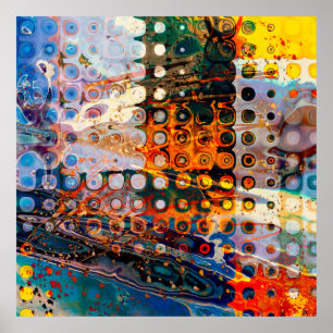 Art abstrakt Grunge Textur Hintergrund Kunst, Text Poster