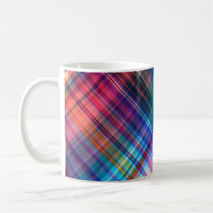 Art abstrakte geometrische Muster Regenbogen ba Kaffeetasse