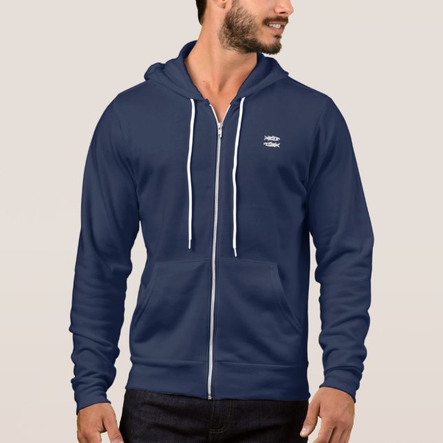 ART AND DESIGN MANS HOODIE (Vorderseite)