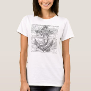 Art-Anker und Seil T-Shirt