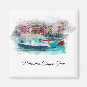 ** Art AP12 Italienische Sprache Cinque Terre Magnet