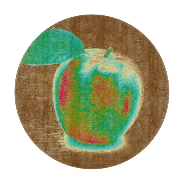 Art Apple Schneidebrett (Vorderseite)