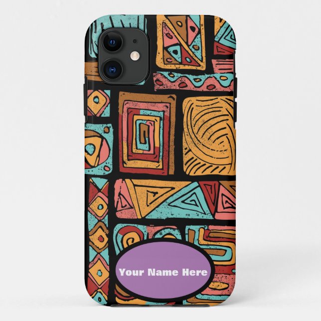 Art Arama Case-Mate iPhone Hülle (Rückseite)