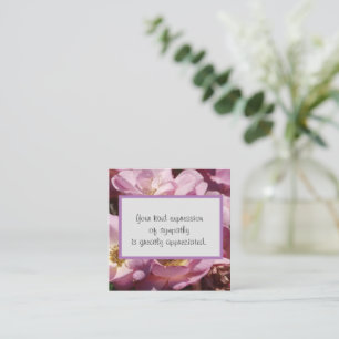 Art Ausdruck des Beileids Mitteilungskarte