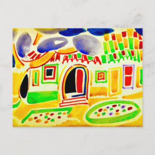 Art B von Amadeo de Souza-Cardoso Postkarte