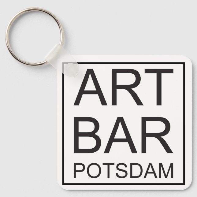 ART & Bar Potsdam Schlüsselanhänger by ARTCommerz (Vorderseite)