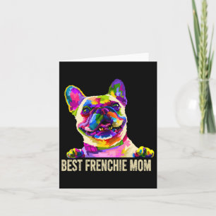 Art Beste Frenchie-Mama Französische Bulldogge Hun Karte