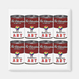 Art Bildung, Pop Art - Magnet