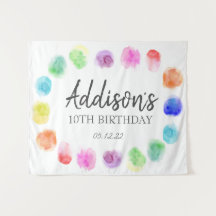 Art Birthday Welcome, Paint Birthday Tapestation