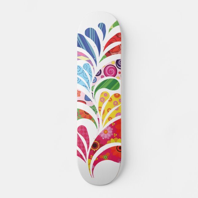Art Bloom Skateboard (Vorderseite)