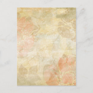 Art Blues Grunge Hintergrund Postkarte