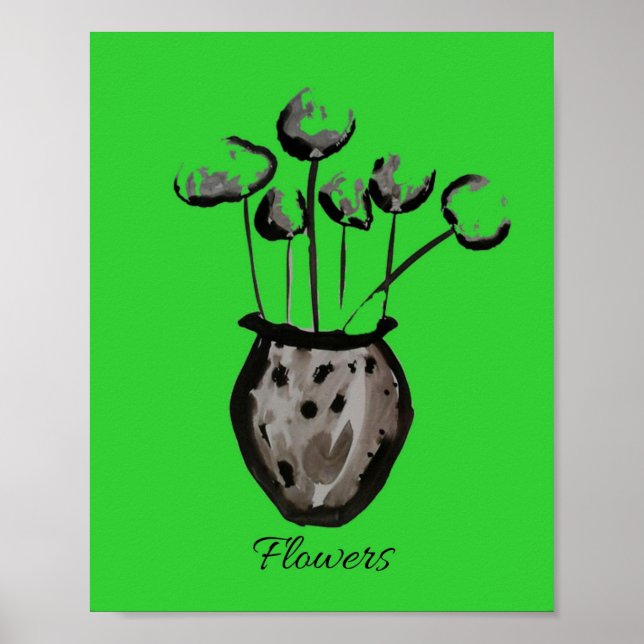 Art Blume Poster (Vorne)