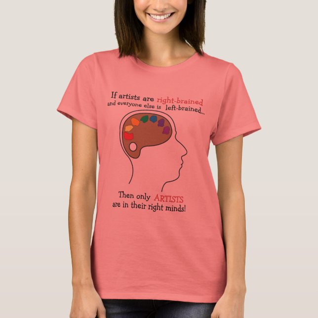 Art Brain T - Shirt (Vorderseite)