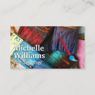 Art Brushes   Paint   kreativ Visitenkarte