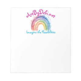 Art by Debi, Paper Notizblock