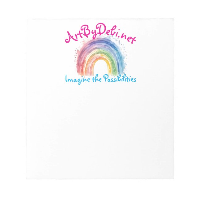 Art by Debi, Paper Notizblock (Vorderseite)