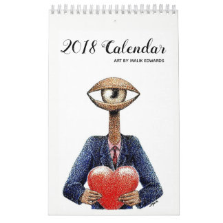 Art by Malik - Kalender 2018 (Version 2)