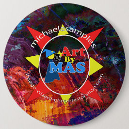 Art By MAS Logopin Button