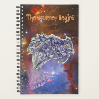 Art by Micheal The Journey Begins Planner Planer