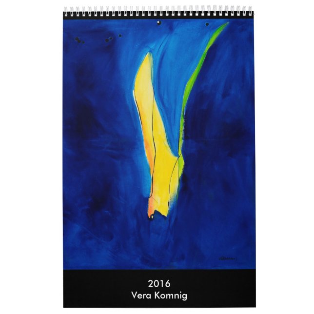 Art Calendar- Kunst Kalender Vera Komnig (Titelbild)