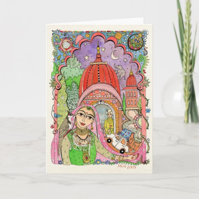 Art Card - Das Geschenk Karte (Vorderseite)