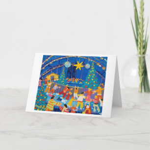 Art Card: Skaten unter dem Sternenhimmel, Eden Feiertagskarte