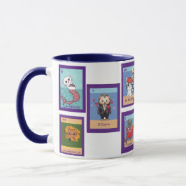 Art Cats Loteria Mug Tasse