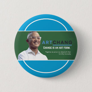 Art Chang NYC Mayor 2021 Button