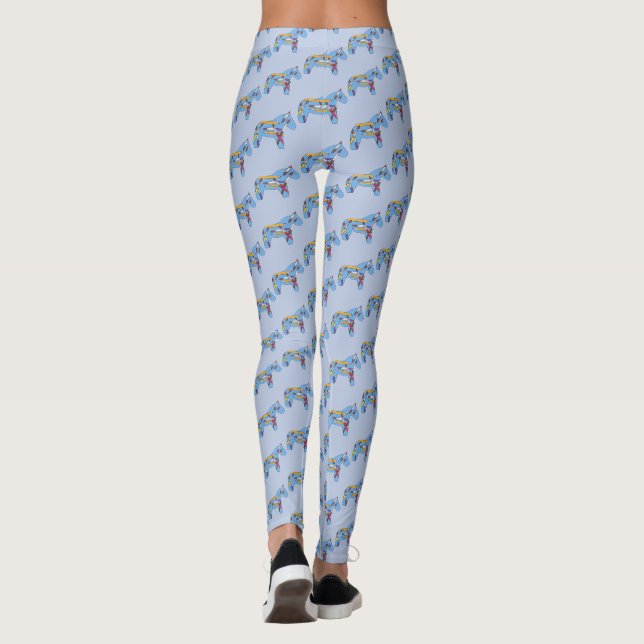 Art Class Dala Pferde Leggings (Rückseite)
