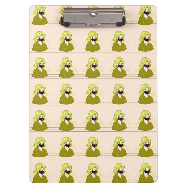 Art Clipboard Klemmbrett (Vorderseite)
