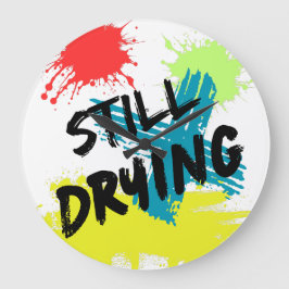 Art Clock Große Wanduhr