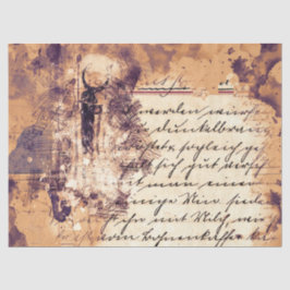 Art Collage 13 Hintergrund 17x23 Decoupage Seidenpapier