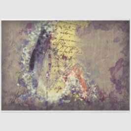 Art Collage 14 Hintergrund 20 x 30 Decoupage  Seidenpapier