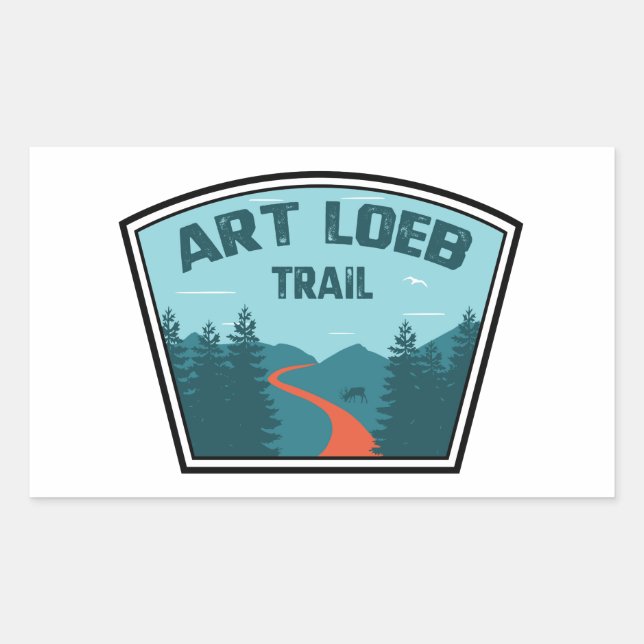 Art Collection Rechteckiger Aufkleber (Vorderseite)