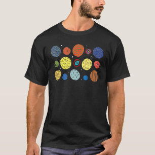 Art Colorful Circle Pattern September Internationa T-Shirt