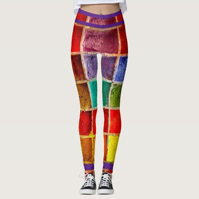 Art Colors Leggings (Vorderseite)