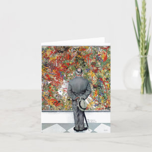 Art Connoisseur von Norman Rockwell Karte