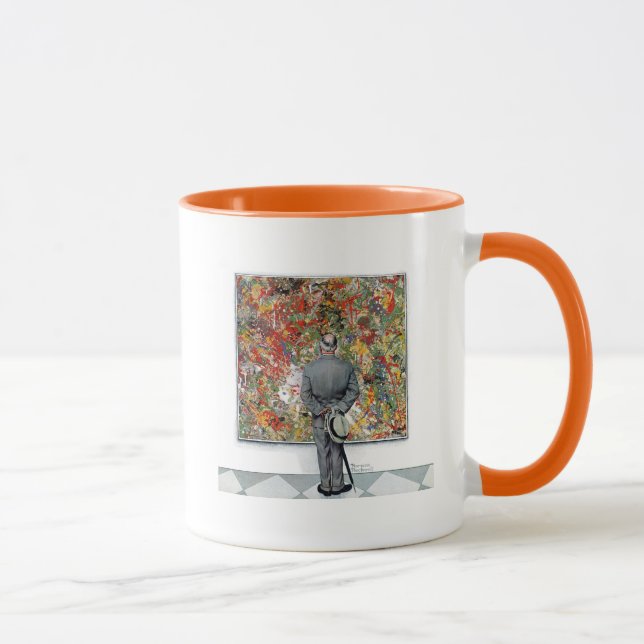 Art Connoisseur von Norman Rockwell Tasse (Rechts)