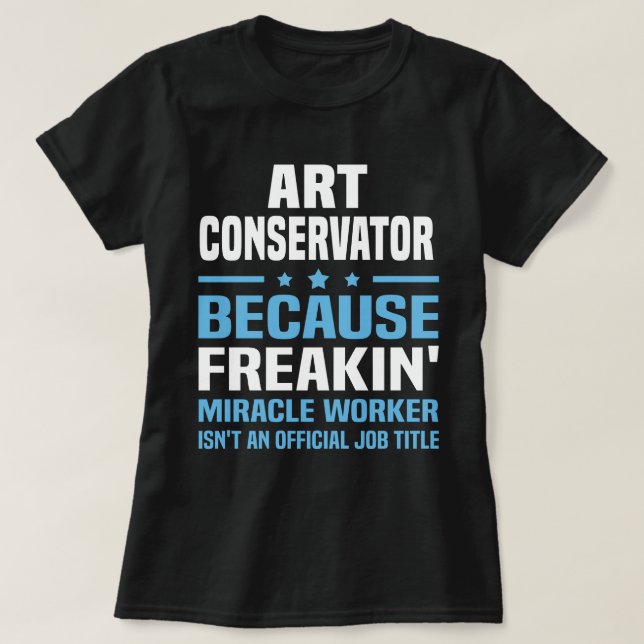 Art Conservator T-Shirt (Design vorne)