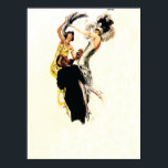 Art Deco 1920er Jazz Age Poster<br><div class="desc">Von Jugend Magazine, c1925 - Künstler Paul Rieth. Vintage Retro-Deko-Szene aus den 1920er Jahren Roaring Twenties Jazz Age. flapper Girls mit ihren Gentlemen Freunden leben es in Nachtklubs und spricht einfach. Frauen in Vintagen Abend Mode Party auf als Gentleman in schwarzer Krawatte tuxedo beitreten! Perfektes Geschenkdisplay für den Liebhaber der...</div>